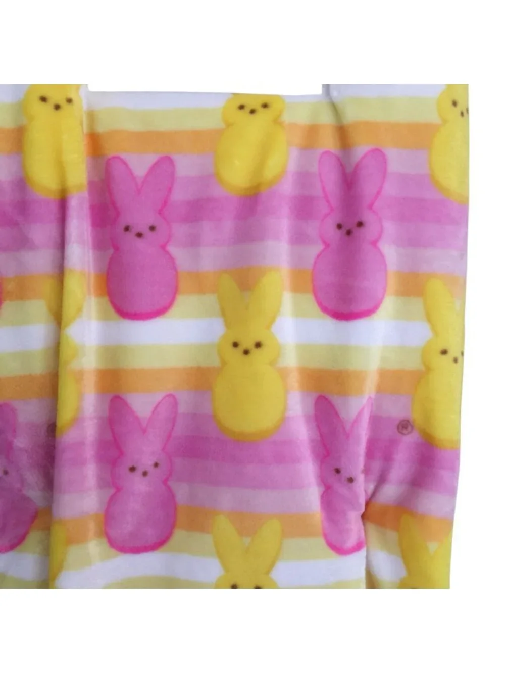PEEPS Brand HAPPY EASTER Oversized Plush Throw 60